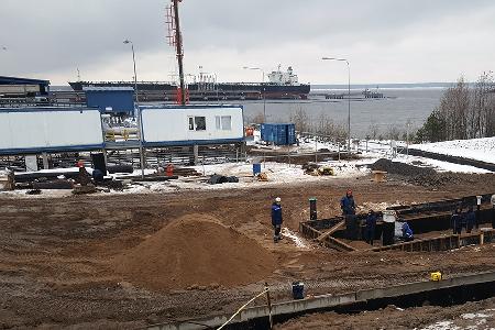 "Север 25" реконструкция нефтеналивного терминала г.Приморск